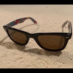Ray Ban Classic Wayfarer Sunglasses- Plaid Series